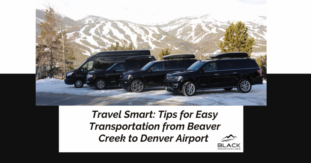 transportation from beaver creek to denver airport